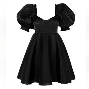 EUC Selkie - Black Swan Parliament Dress - 2X